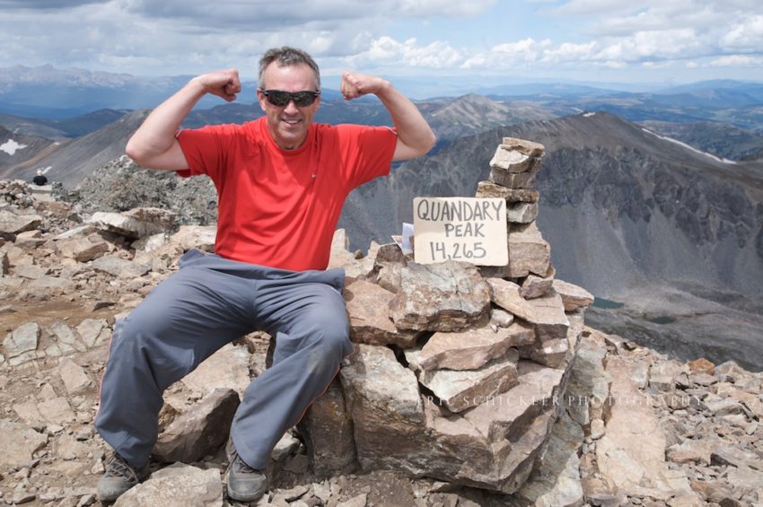 Quandary Peak (elevation 14,265') Ascent of a Colorado Fourteener